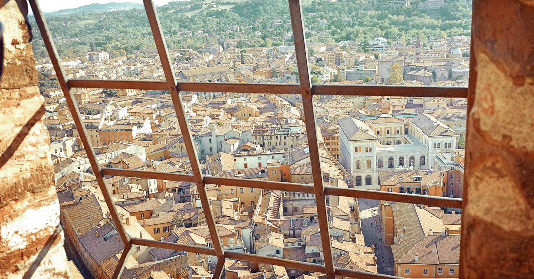 Bologna dalla torre degli Asinelli