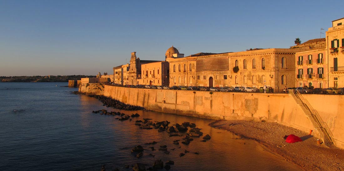 Ortigia all'alba