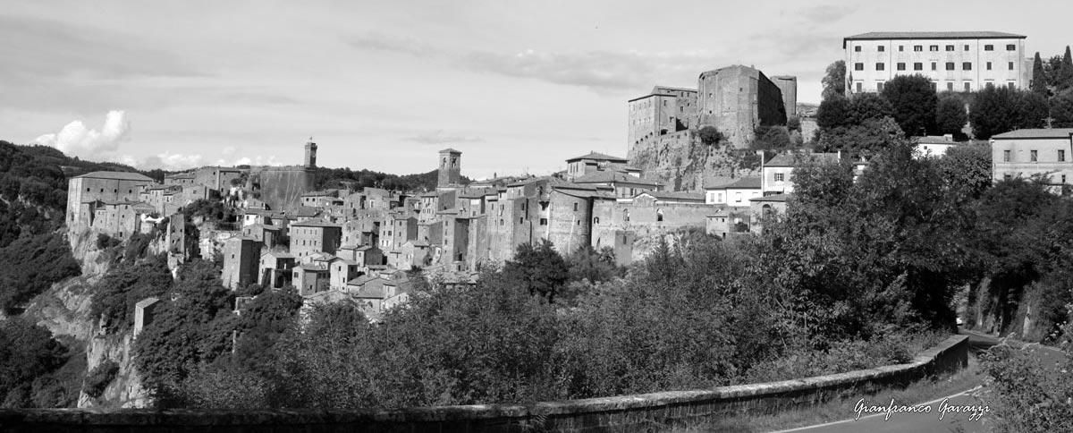 Panorama di Sorano