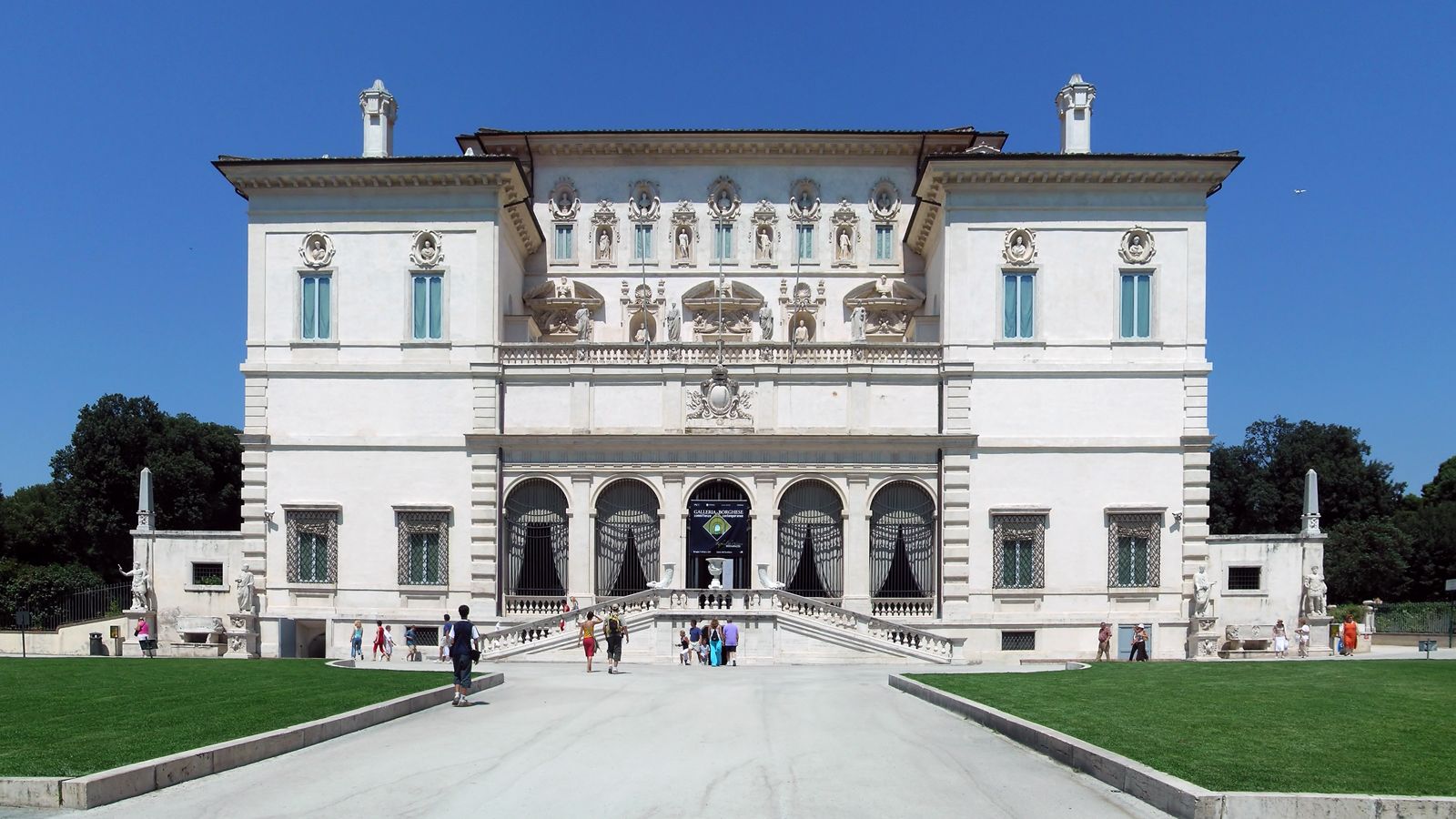 Foto dell'esterno della Galleria Borghese - Roma (RM)